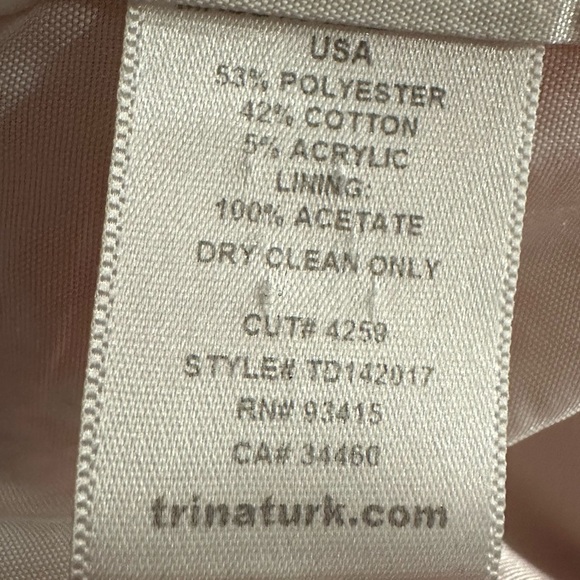 Trina Turk fit and flare mini dress size10 - Picture 8 of 10